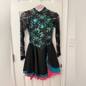 Figure Skating custom made dress.